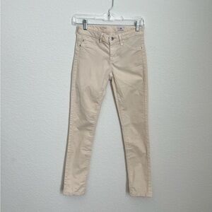 AG The Legging cream corduroy skinny pants 24